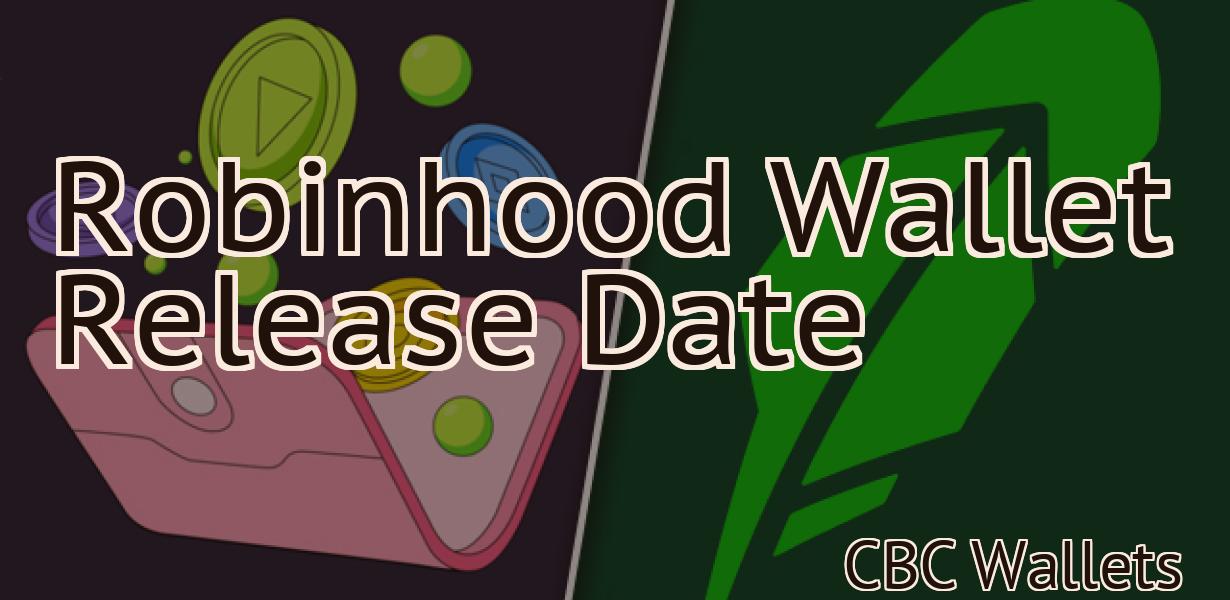 Robinhood Wallet Release Date