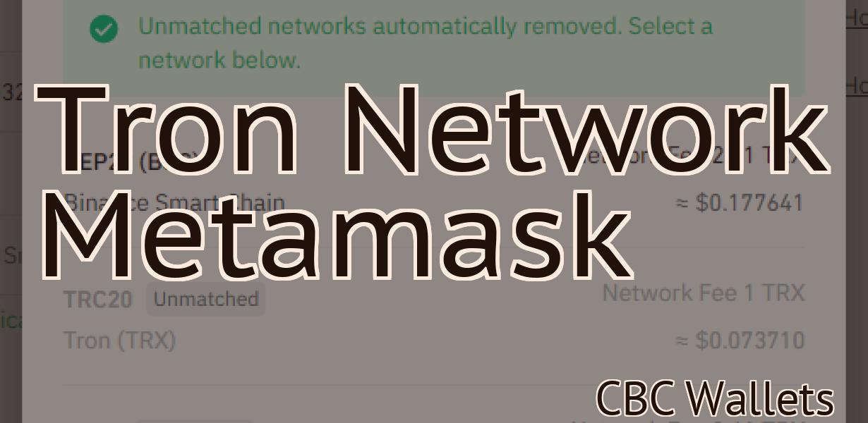 Tron Network Metamask