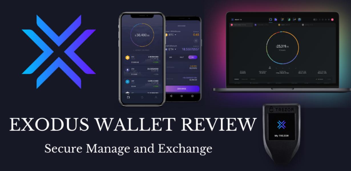 exodus wallet – how to store y