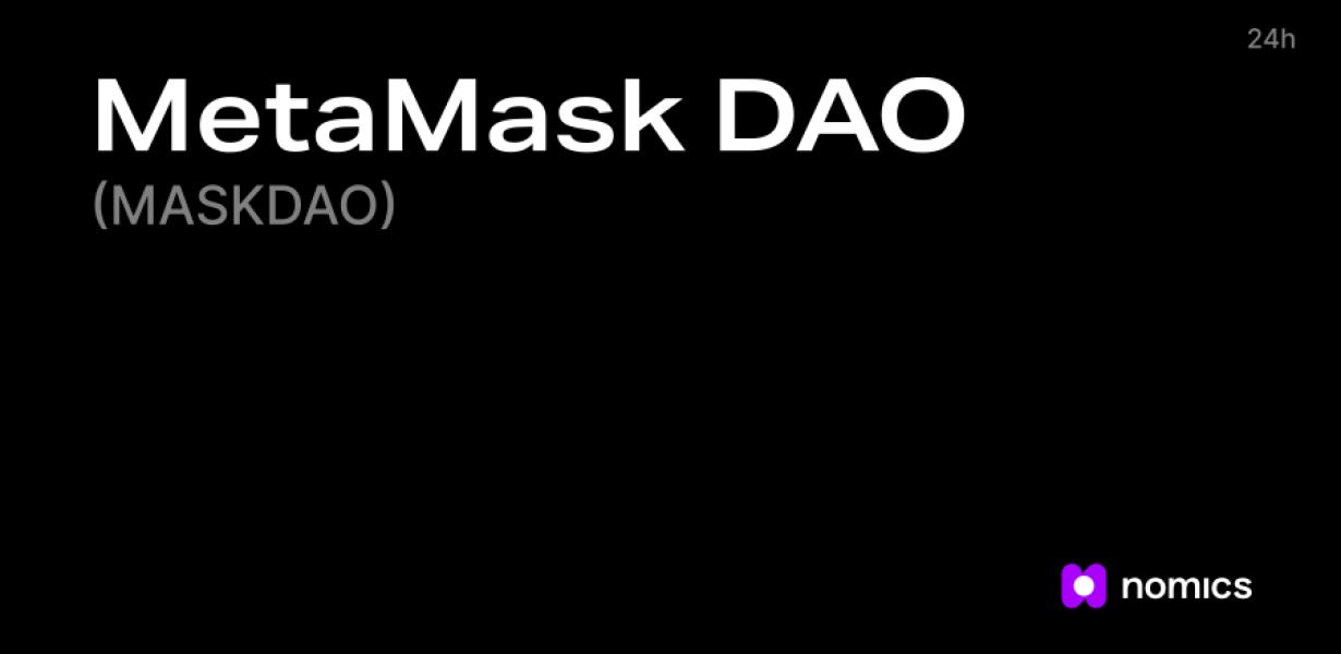 Metamask DAO: The Promise and 