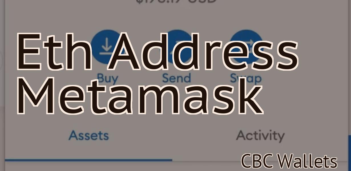 Eth Address Metamask