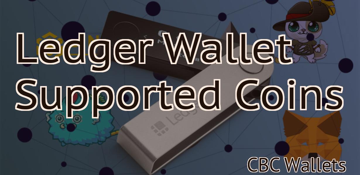 Ledger Wallet Supported Coins