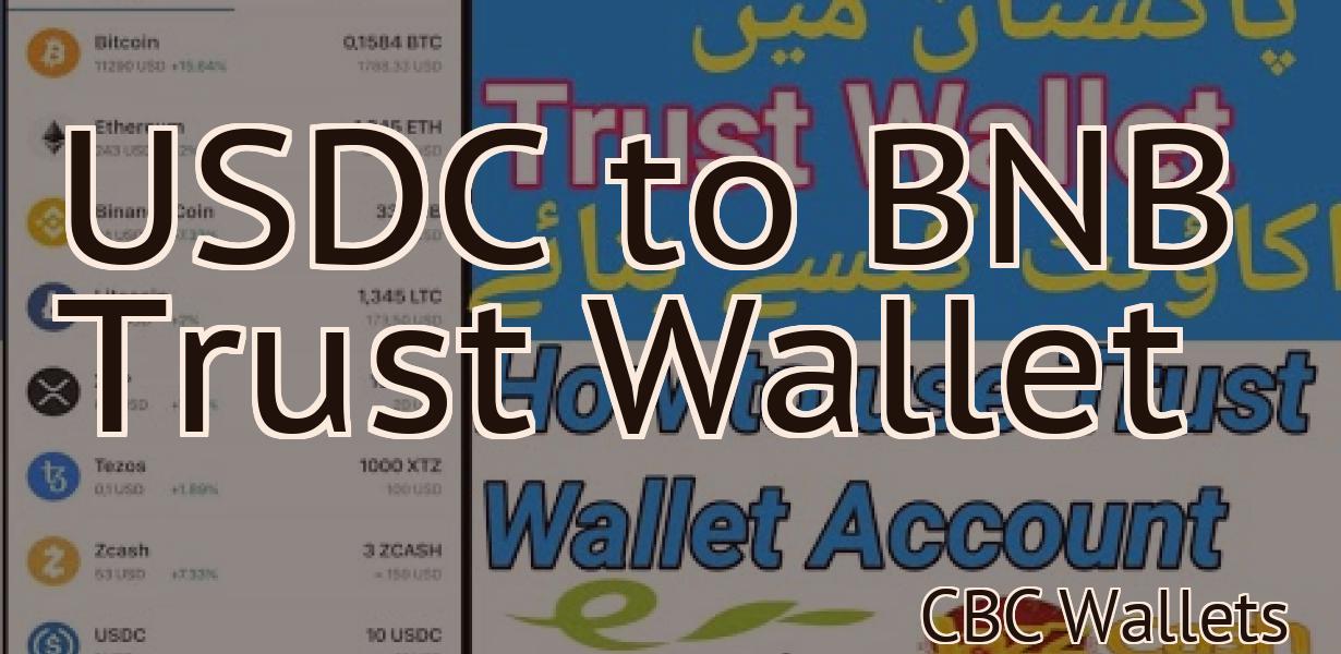 USDC to BNB Trust Wallet