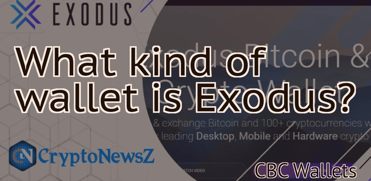 What kind of wallet is Exodus?