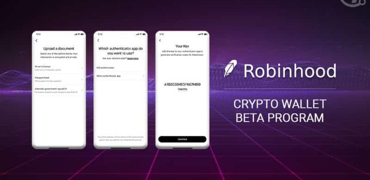 Why the Robinhood Crypto Walle