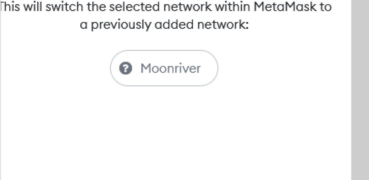 Moonriver Network and Metamask