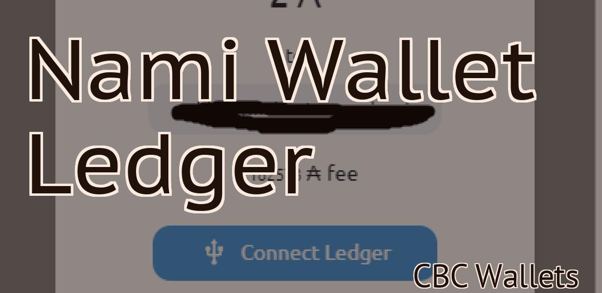 Nami Wallet Ledger