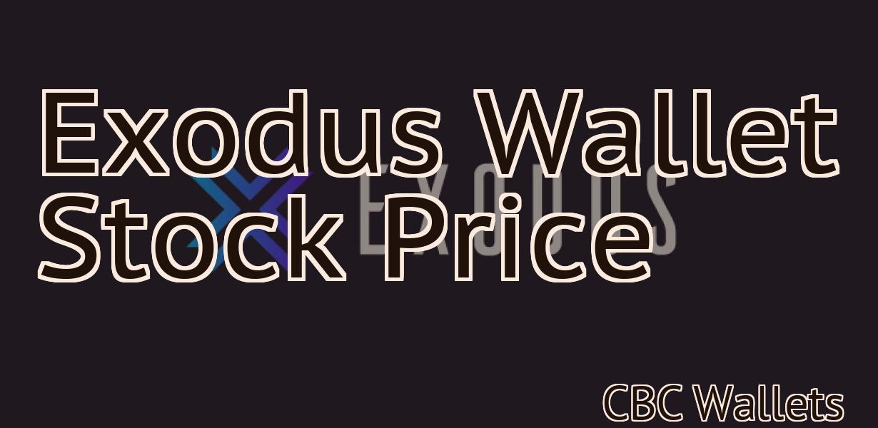 Exodus Wallet Stock Price
