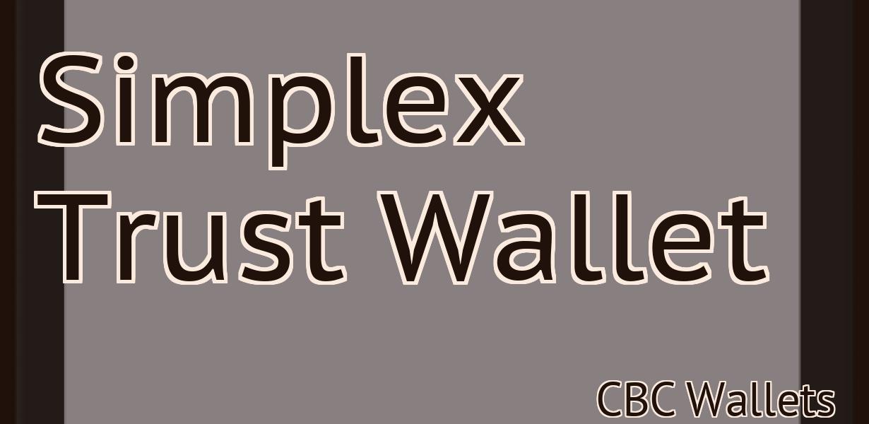 Simplex Trust Wallet