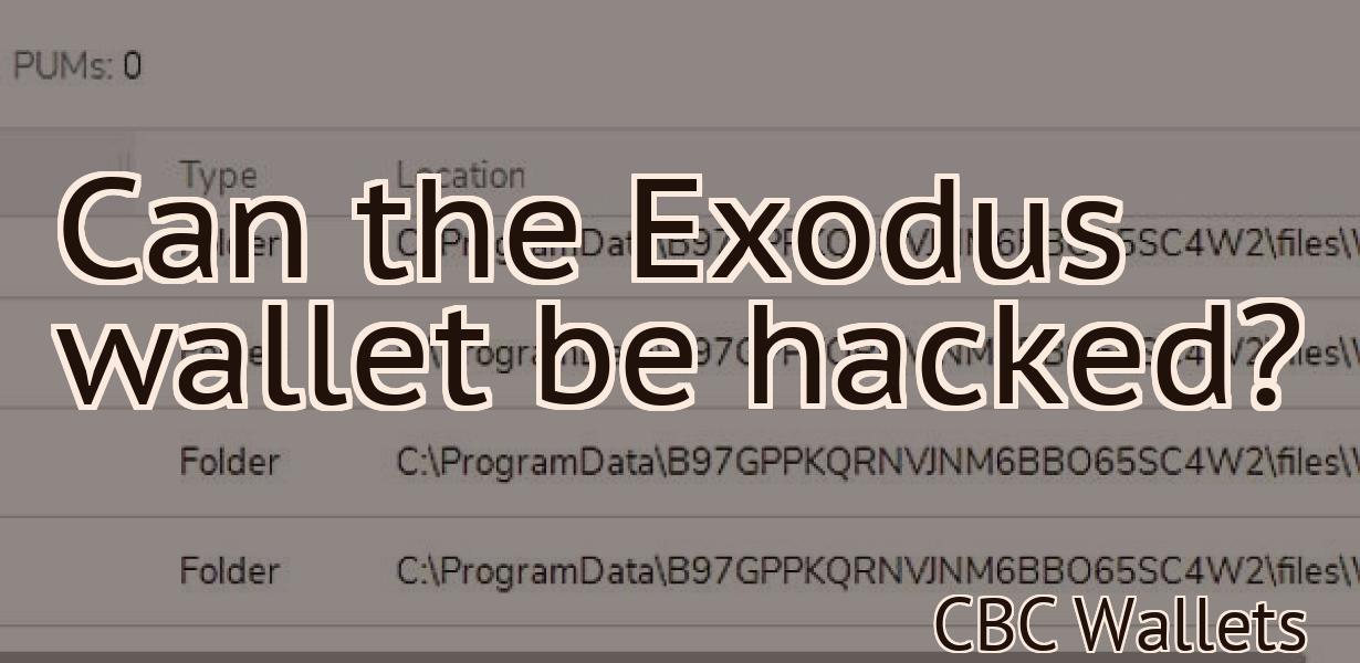 Can the Exodus wallet be hacked?