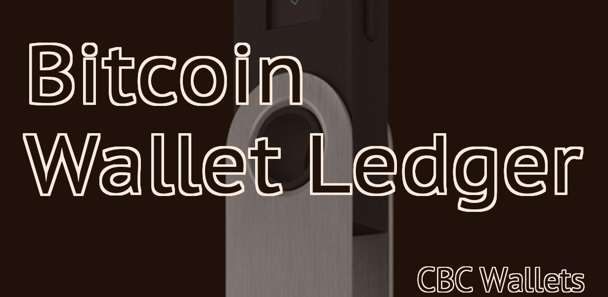 Bitcoin Wallet Ledger