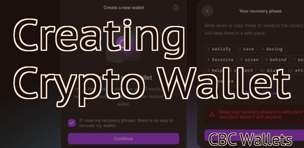 Creating Crypto Wallet