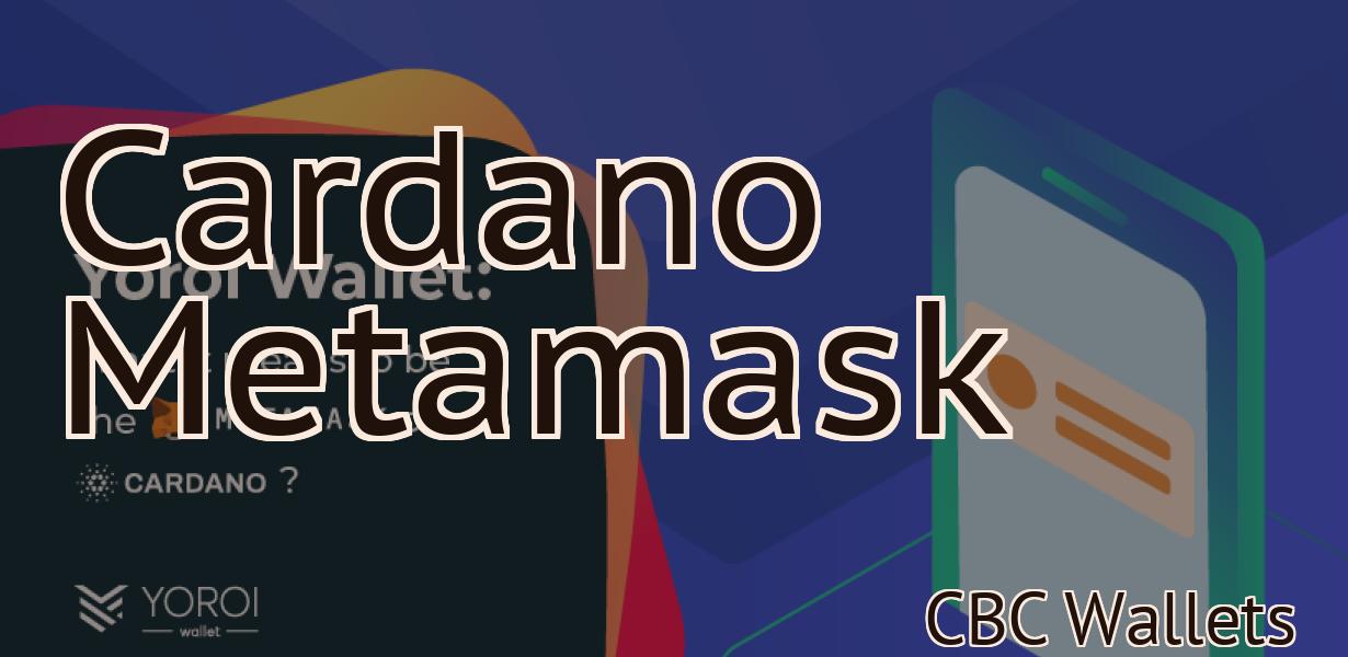 Cardano Metamask