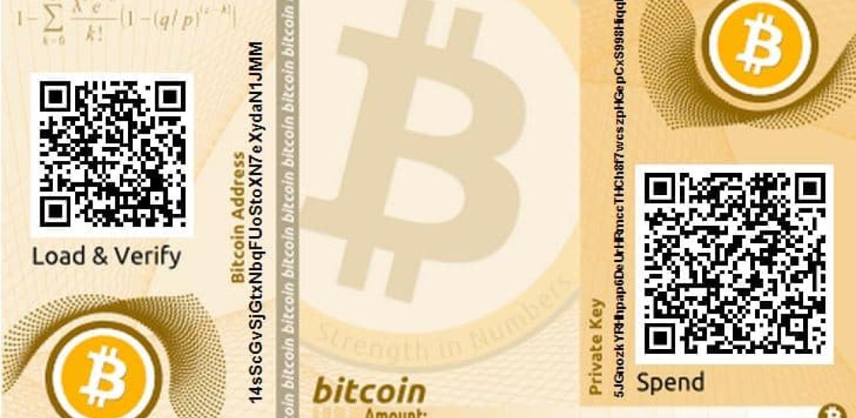 How to Use a Paper Bitcoin Wal