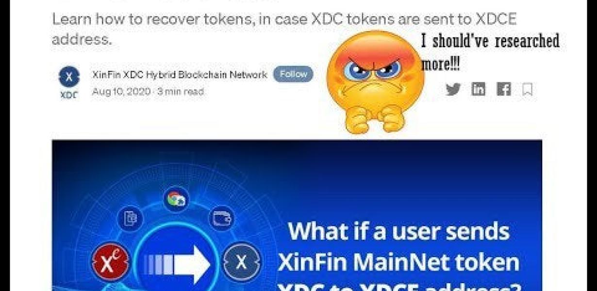 Using your Xinfin Wallet Ledge