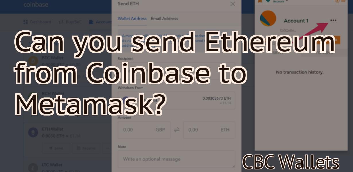 Can you send Ethereum from Coinbase to Metamask?