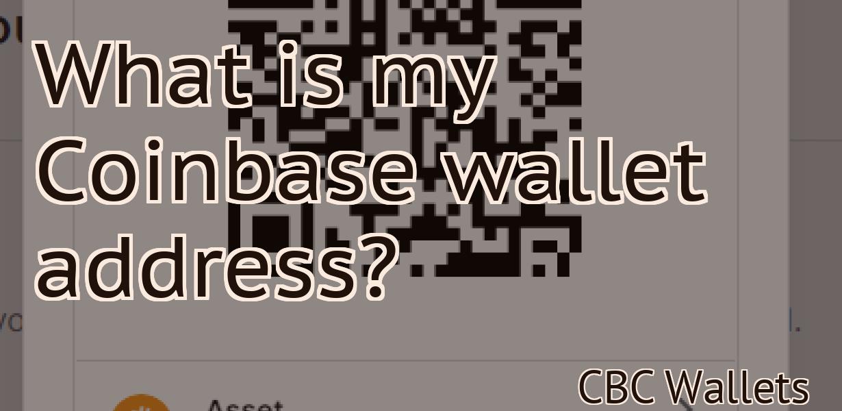 What is my Coinbase wallet address?