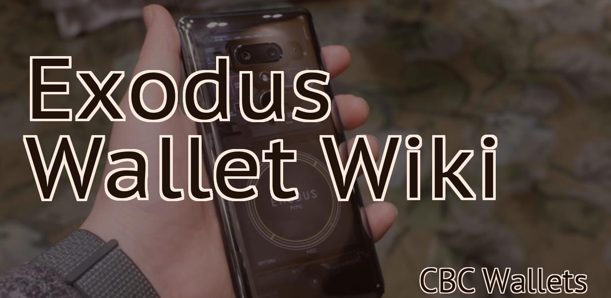 Exodus Wallet Wiki