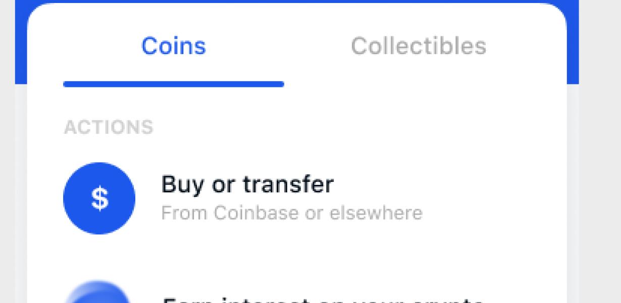 How to store coins on Coinbase