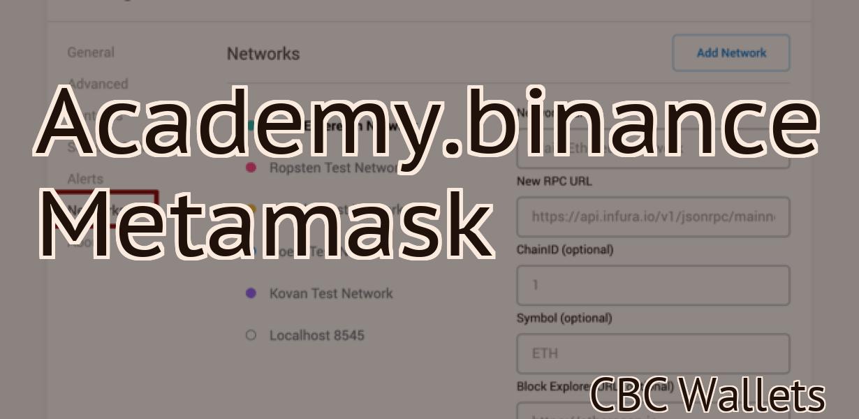 Academy.binance Metamask