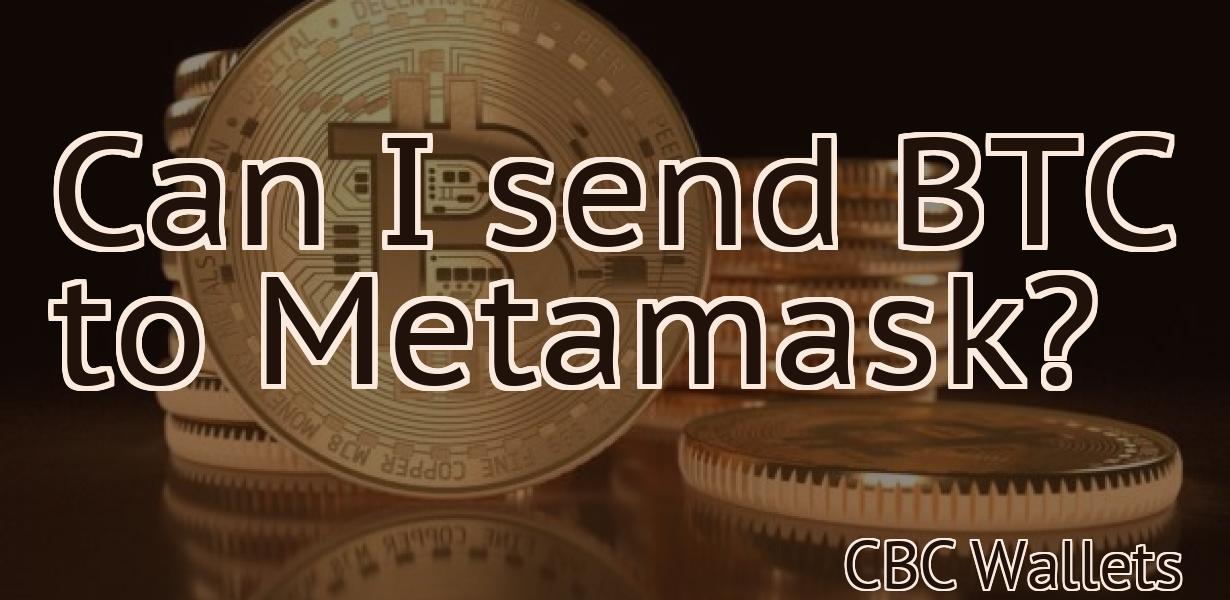 Can I send BTC to Metamask?