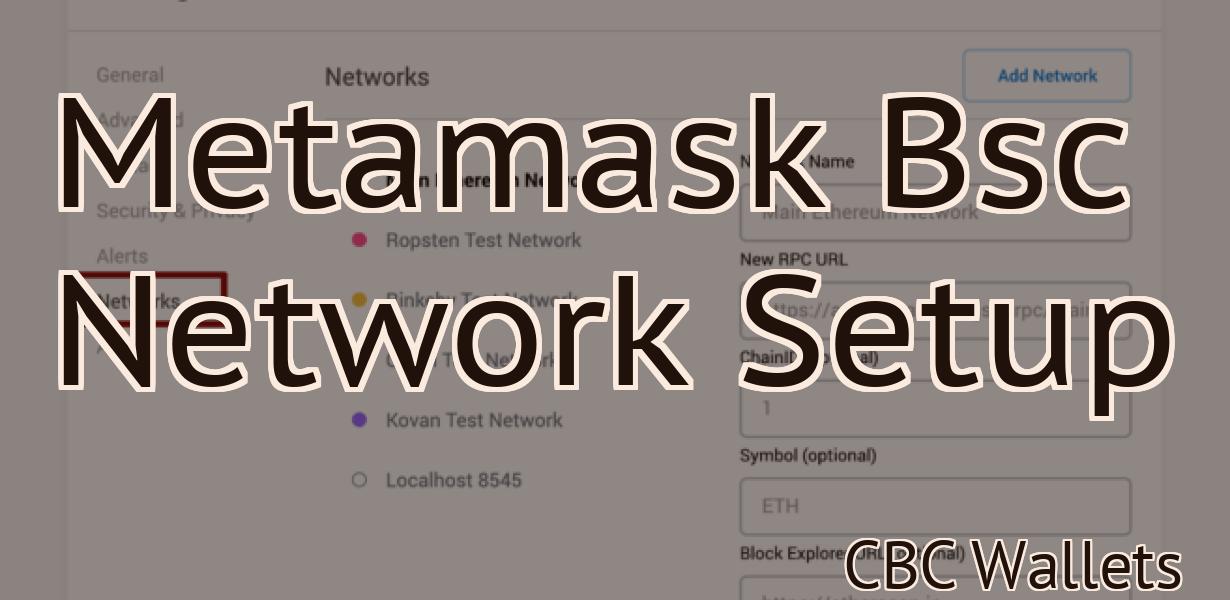 Metamask Bsc Network Setup