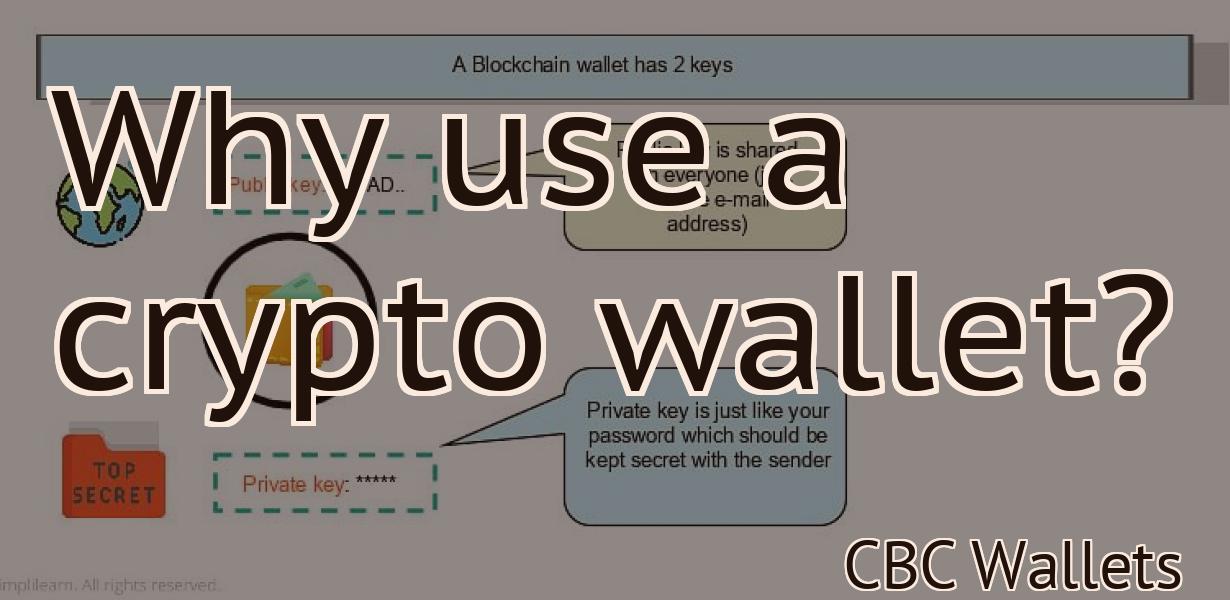 Why use a crypto wallet?