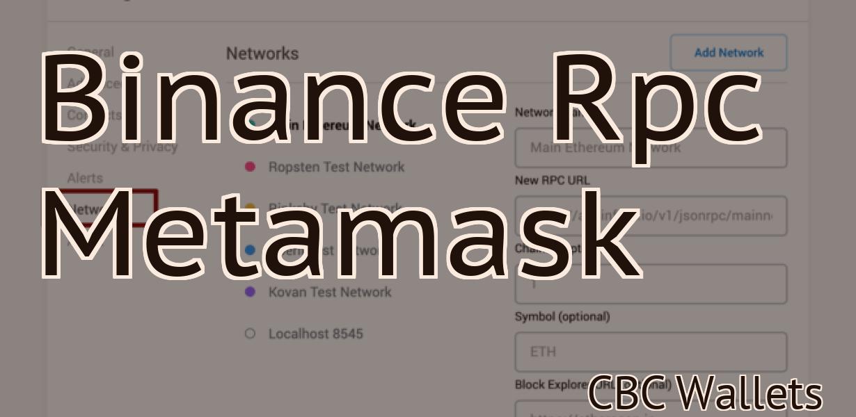 Binance Rpc Metamask