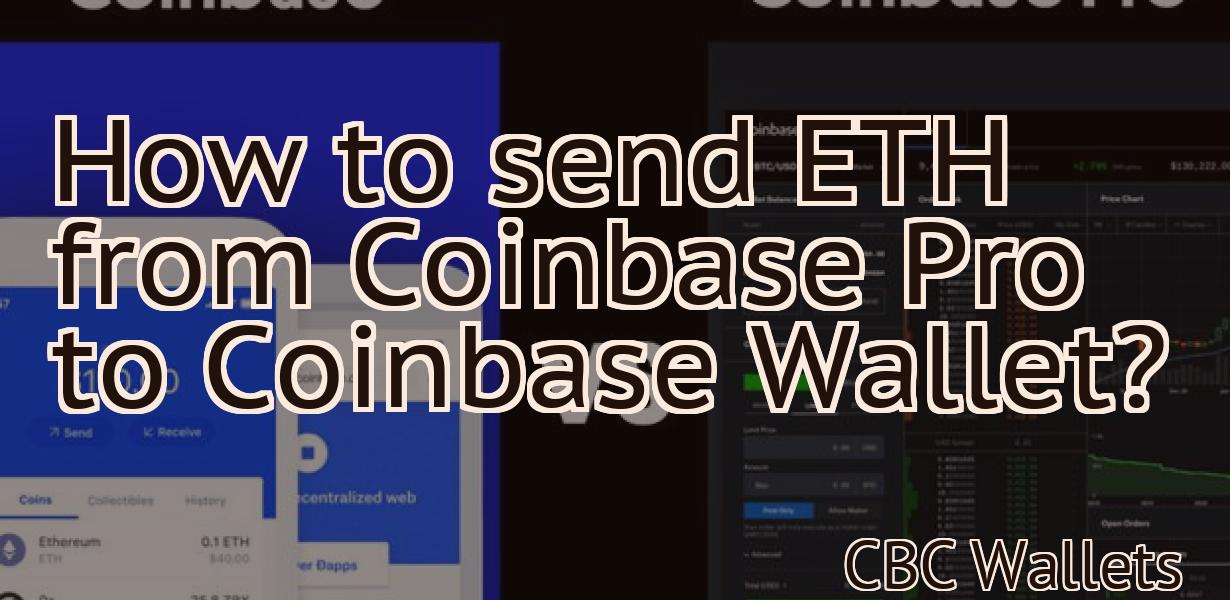 How to send ETH from Coinbase Pro to Coinbase Wallet?