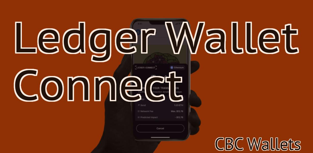 Ledger Wallet Connect