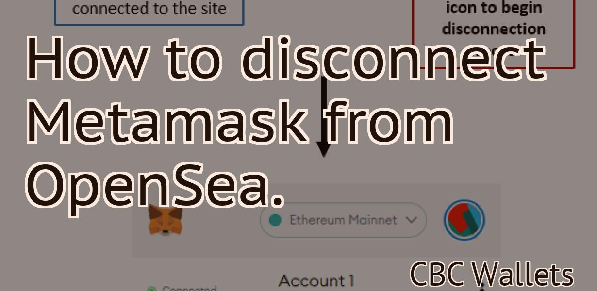 How to disconnect Metamask from OpenSea.