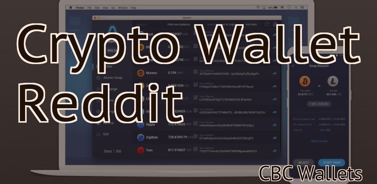 Crypto Wallet Reddit