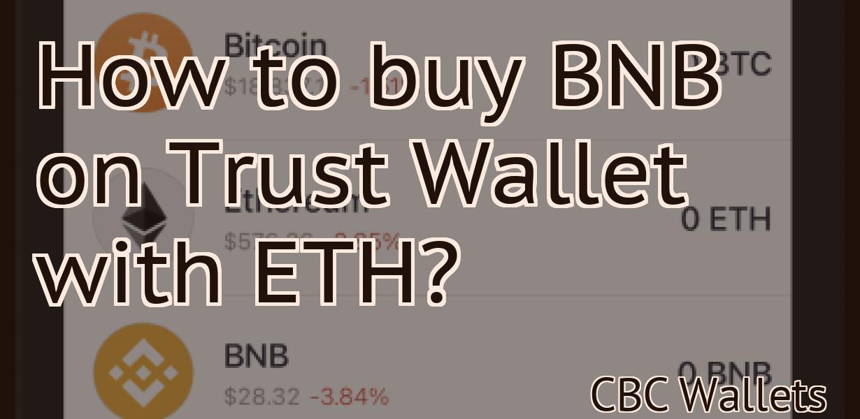 How to buy BNB on Trust Wallet with ETH?
