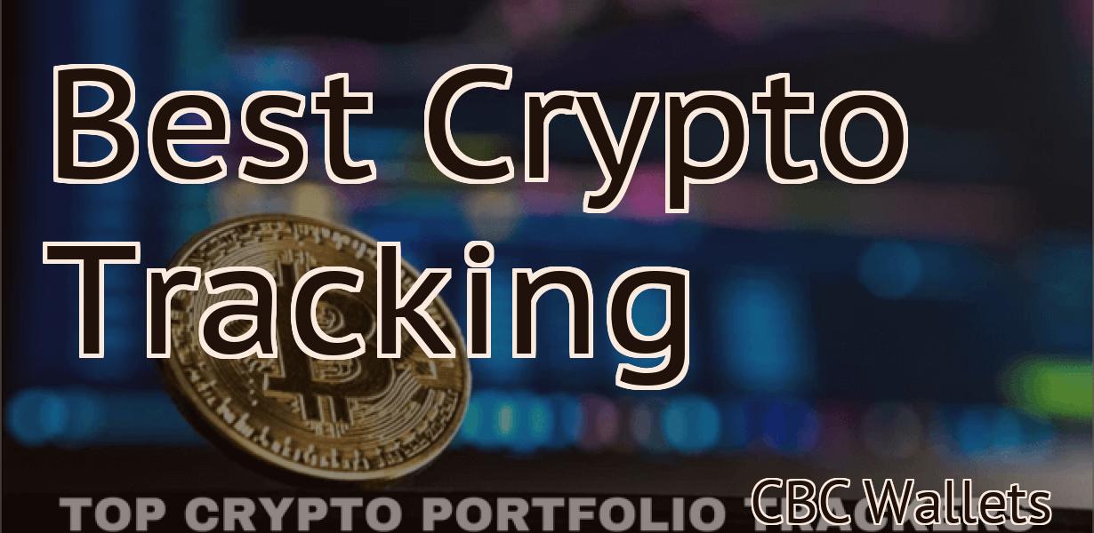 Best Crypto Tracking