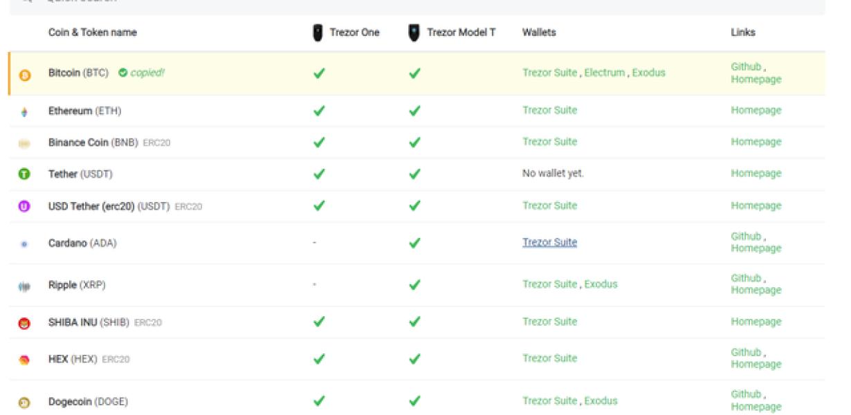 Setting up Trezor for use with