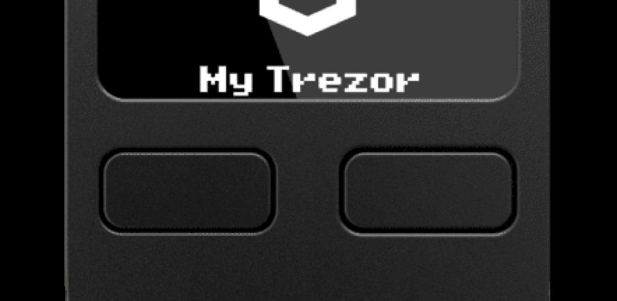 How the Trezor One Cardano Can