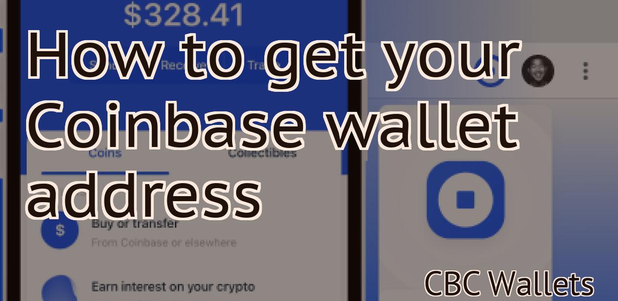 How to get your Coinbase wallet address