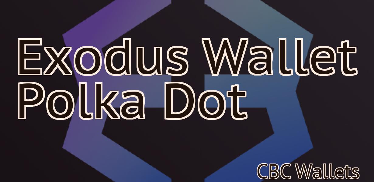 Exodus Wallet Polka Dot
