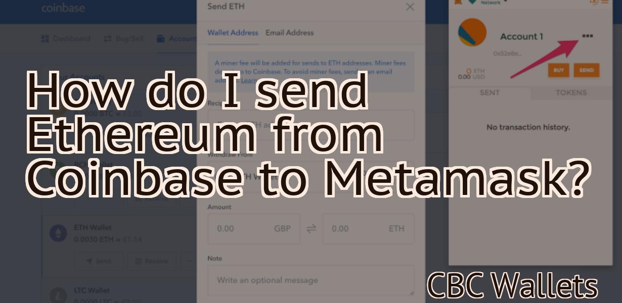 How do I send Ethereum from Coinbase to Metamask?
