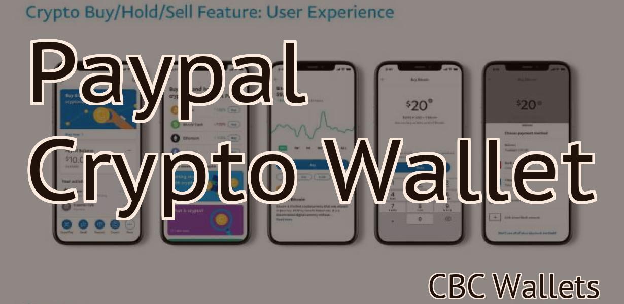 Paypal Crypto Wallet