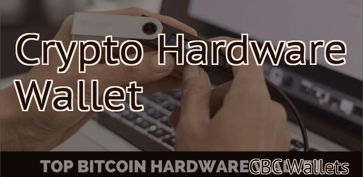 Crypto Hardware Wallet