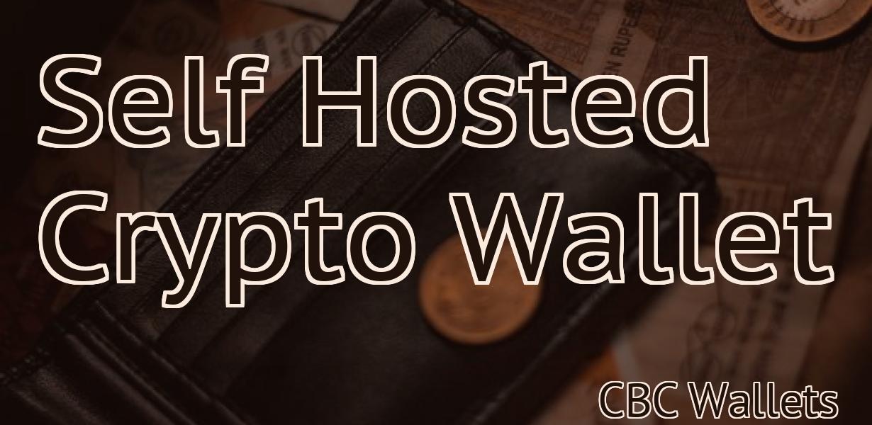 Self Hosted Crypto Wallet