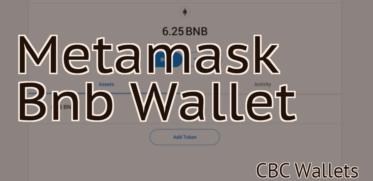 Metamask Bnb Wallet