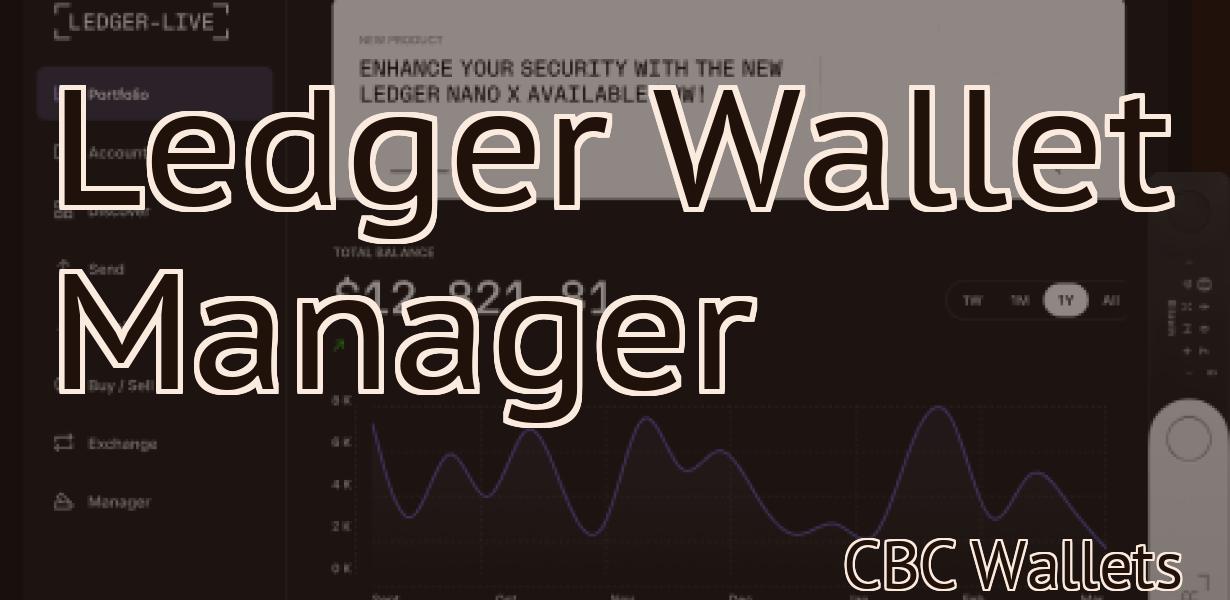 Ledger Wallet Manager