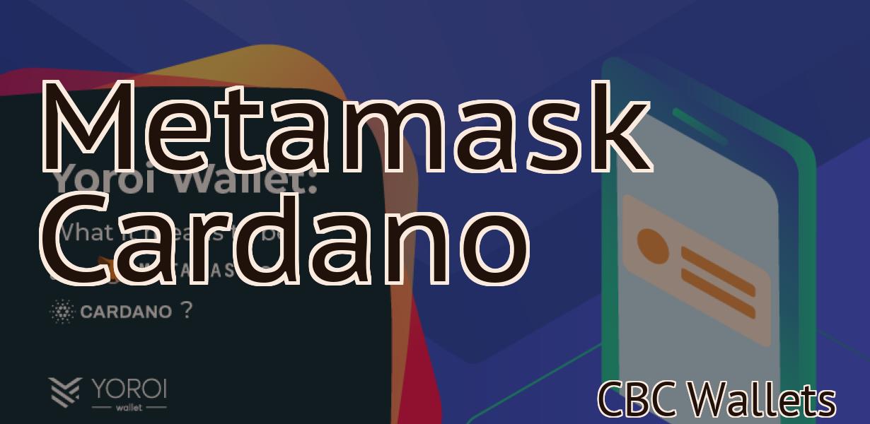 Metamask Cardano