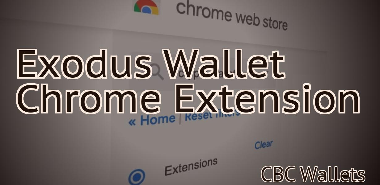 Exodus Wallet Chrome Extension