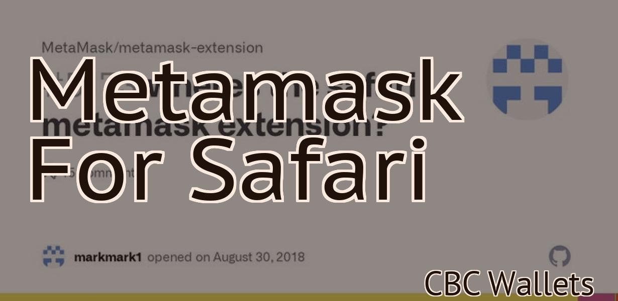 Metamask For Safari