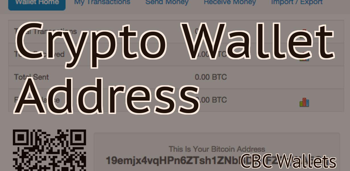 Crypto Wallet Address