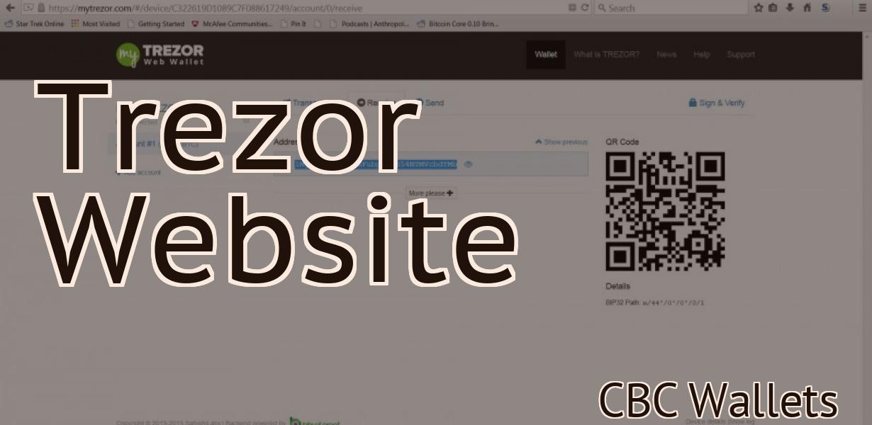 Trezor Website