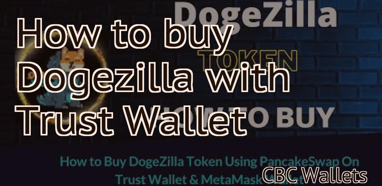 How to buy Dogezilla with Trust Wallet